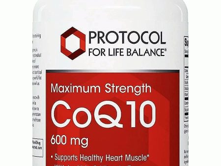 Protocol For Life Balance, CoQ10, 600 mg, 60 Softgels Discount