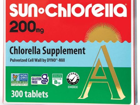 Sun Chlorella, Sun Chlorella, 200mg, 300 Tablets (20-day supply) Hot on Sale