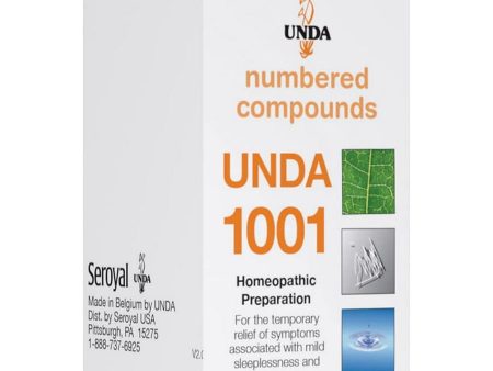 UNDA, UNDA 1001 Homeopathic Preparation, 0.7 fl oz Online Sale