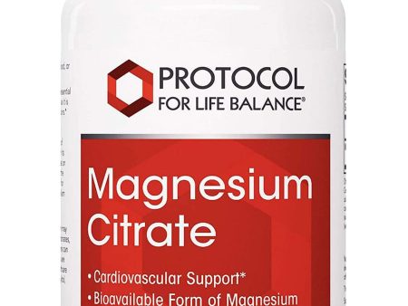 Protocol For Life Balance, Magnesium Citrate, 100 Tablets Discount