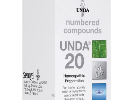 UNDA, UNDA 20 Homeopathic Preparation, 0.7 fl oz Supply