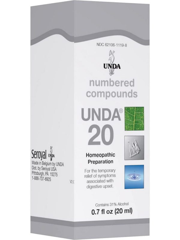 UNDA, UNDA 20 Homeopathic Preparation, 0.7 fl oz Supply