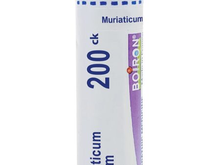 Boiron, Muriaticum Acidum 200CK, 80 Pellets For Cheap