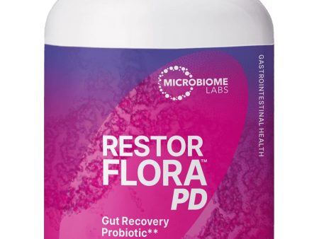 Microbiome Labs, RestorFlora PD, 21 Capsules Online now