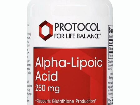 Protocol For Life Balance, Alpha-Lipoic Acid, 250mg, 90 Veg Capsules Online