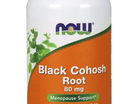 NOW Foods, Black Cohosh Root 80 mg, 90 veg capsules Online