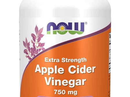 NOW Foods, Apple Cider Vinegar 750 mg, Extra Strength, 180 tablets on Sale