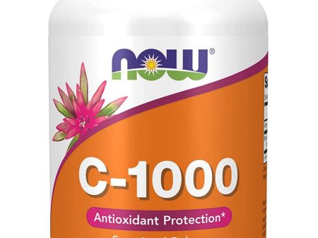 NOW Foods, C-1000 Sustained Release Tablets with Rose Hips, 100 tablets Hot on Sale