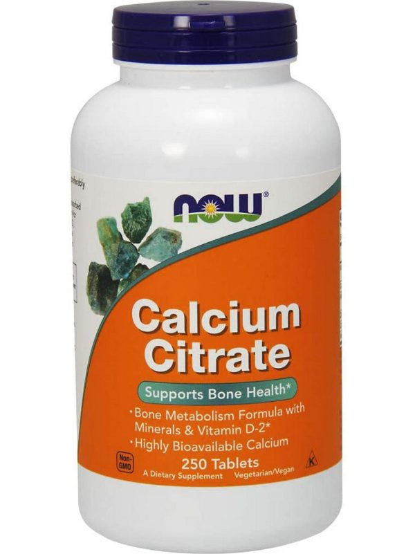 NOW Foods, Calcium Citrate, 250 tablets Online