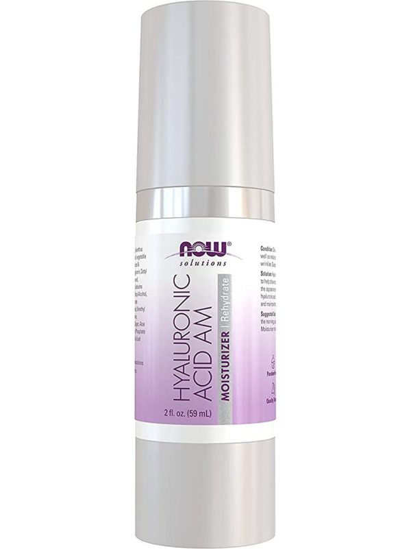 NOW Foods, Hyaluronic Acid AM Moisturizer, 2 oz For Discount