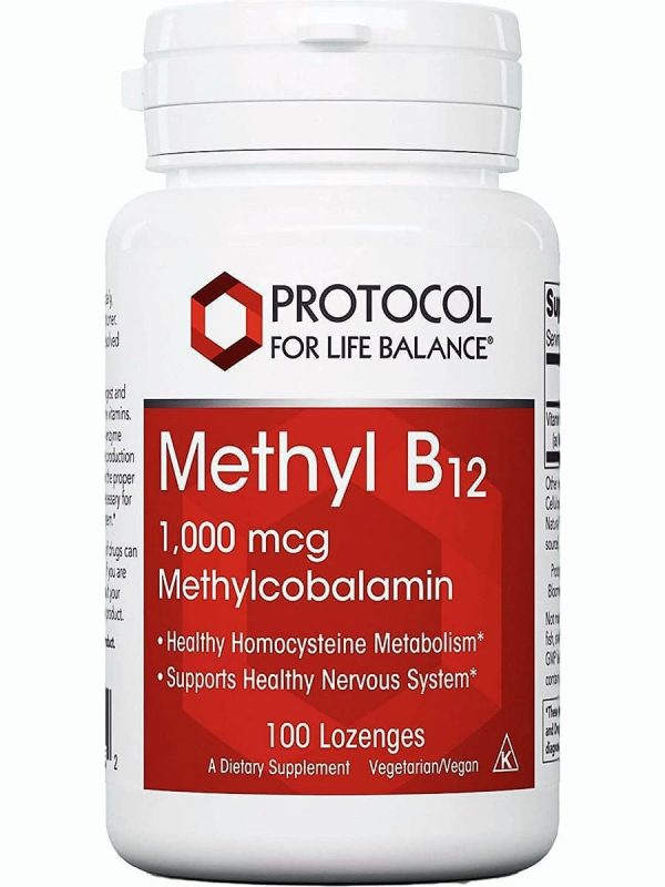 Protocol For Life Balance, Methyl B12, 1,000 mcg, 100 Lozenges Hot on Sale