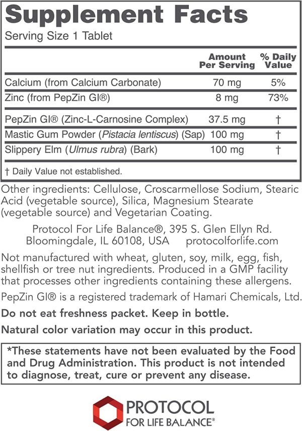 Protocol For Life Balance, G.I. Guard, 60 Tablets Sale