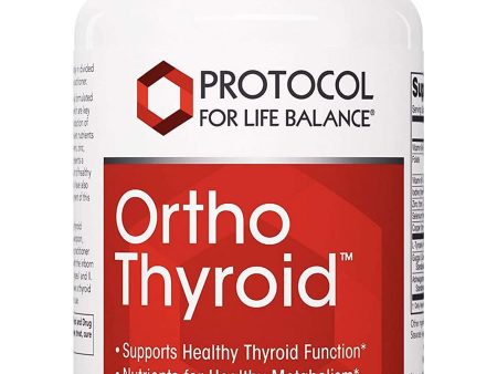 Protocol For Life Balance, Ortho Thyroid, 90 Veg Capsules Online Sale