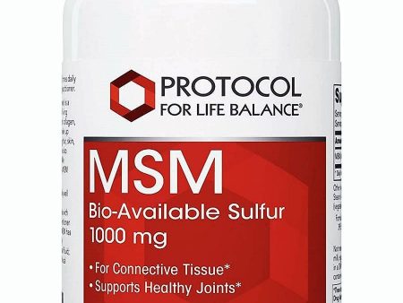 Protocol For Life Balance, MSM, 1,000 mg, 180 Veg Capsules Cheap