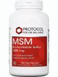 Protocol For Life Balance, MSM, 1,000 mg, 180 Veg Capsules Cheap