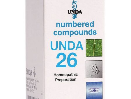 UNDA, UNDA 26 Homeopathic Preparation, 0.7 fl oz Online Hot Sale