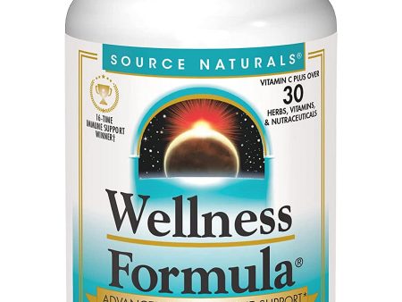 Source Naturals, Wellness Formula®, 60 capsules Supply