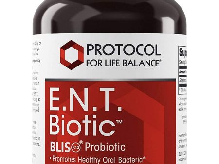 Protocol For Life Balance, E.N.T. Biotic, 60 Lozenges For Cheap