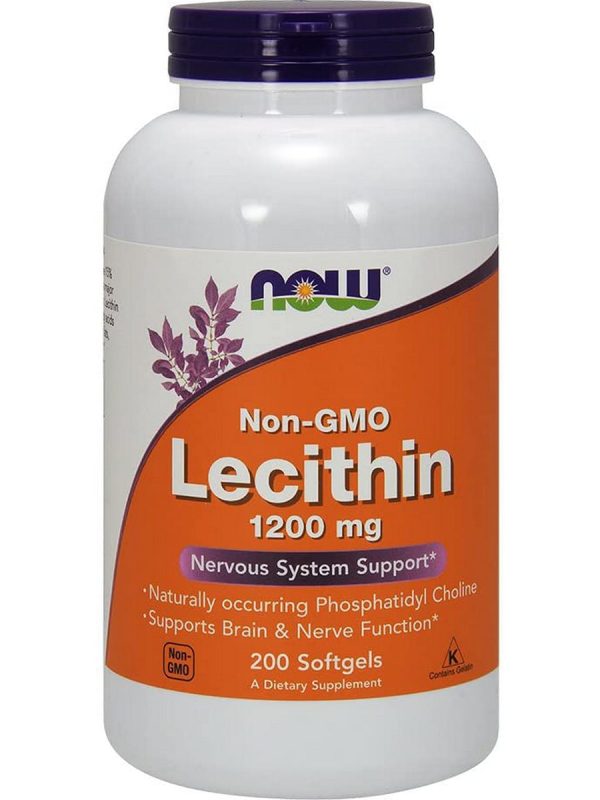 NOW Foods, Lecithin 1200 mg, 200 softgels Online now