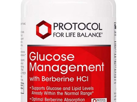 Protocol For Life Balance, Glucose Management with Berberine HCl, 90 Softgels Online Hot Sale