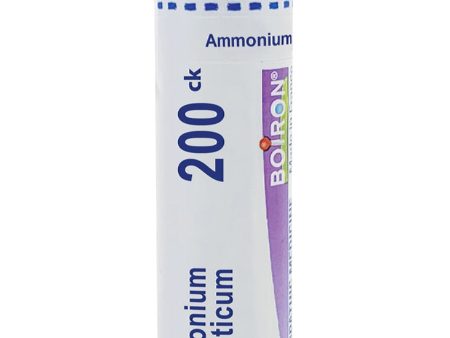 Boiron, Ammonium Muriaticum 200CK, 80 Pellets Online now