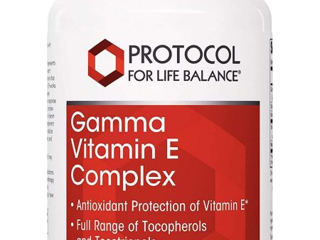 Protocol For Life Balance, Gamma Vitamin E Complex, 90 Softgels Online Hot Sale