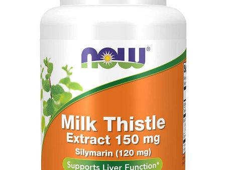 NOW Foods, Silymarin Milk Thistle Extract 150 mg, 60 veg capsules Supply