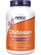 NOW Foods, Chitosan 500 mg plus Chromium, 240 veg capsules on Sale