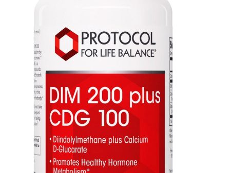 Protocol For Life Balance, DIM 200 plus, CDG 100, 90 Veg Capsules Online