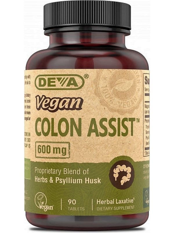 DEVA Nutrition, Vegan Colon Assist, 90 Tablets Fashion