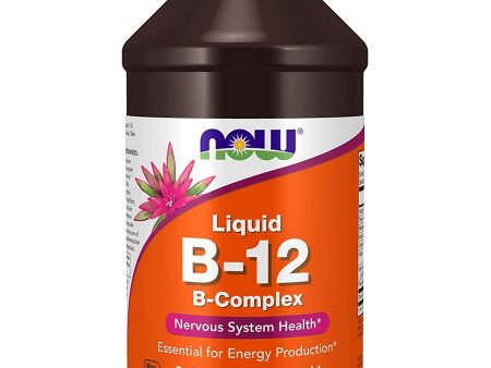 NOW Foods, B-12 Complex Liquid, 8 oz Supply