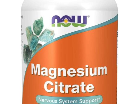 NOW Foods, Magnesium Citrate, 240 veg capsules Cheap