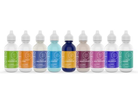 BodyBio, Liquid Mineral Set # 1-9, 1 Kit (2 fl oz each) For Discount