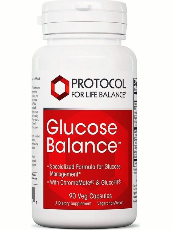 Protocol For Life Balance, Glucose Balance, 90 Veg Capsules Online now