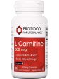 Protocol For Life Balance, L-Carnitine, 500 mg, 60 Veg Capsules on Sale