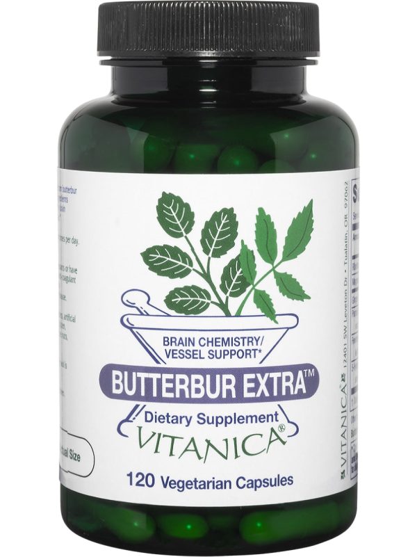 Vitanica, Butterbur Extra, 120 Vegetarian Capsules Fashion