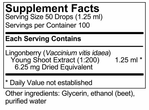 UNDA, gemmo Vaccinium Vitis-Idaea Dietary Supplement, 4.2 fl oz Sale