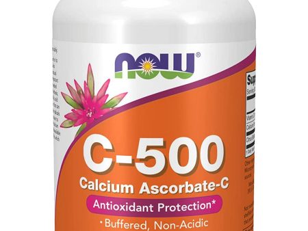 NOW Foods, C-500 Calcium Ascorbate-C, 100 veg capsules Discount