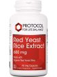 Protocol For Life Balance, Red Yeast Rice Extract, 600 mg, 90 Veg Capsules Online now