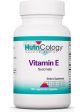 NutriCology, Vitamin E Succinate, 100 Vegetarian Capsules For Discount