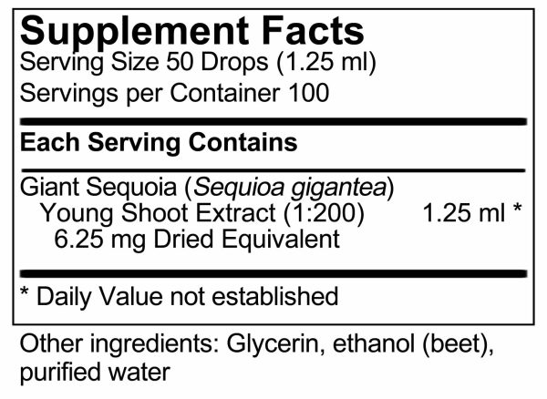 UNDA, gemmo Sequoia Gigantea Dietary Supplement, 4.2 fl oz Online now