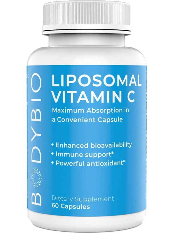 BodyBio, Liposomal Vitamin C, 60 Capsules For Cheap