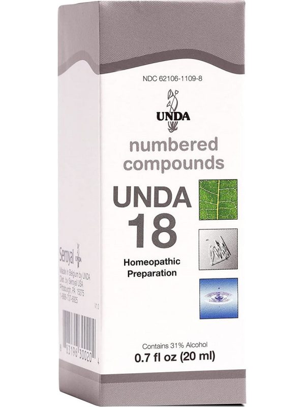 UNDA, UNDA 18 Homeopathic Preparation, 0.7 fl oz For Cheap