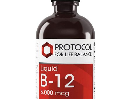 Protocol For Life Balance, Liquid B-12, 5,000 mcg, 4 fl oz (118 mL) Cheap