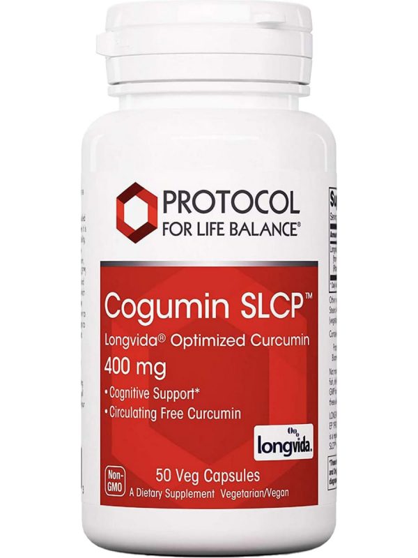 Protocol For Life Balance, Cogumin SLCP, 400 mg, 50 Veg Capsules Fashion