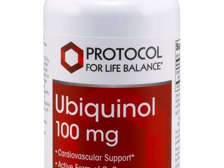 Protocol For Life Balance, Ubiquinol, 100 mg, 60 Softgels For Sale