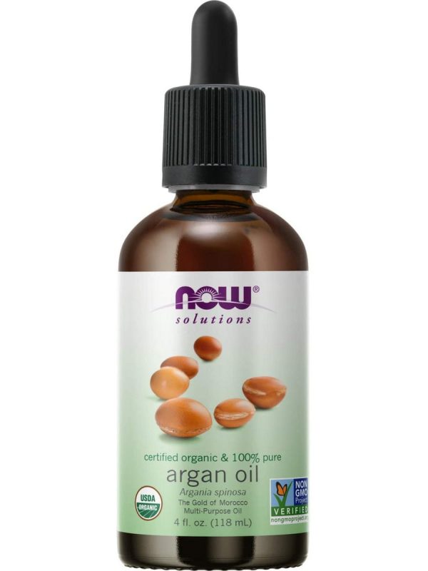 NOW Foods, Argan Oil, Organic & 100% Pure, 4 fl oz Fashion