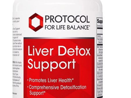 Protocol For Life Balance, Liver Detox Support, 90 Veg Capsules Fashion