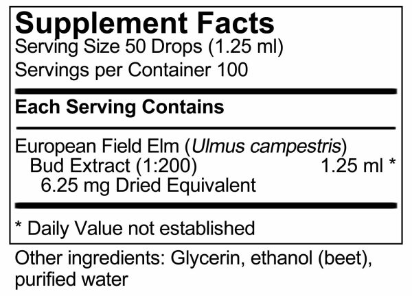 UNDA, gemmo Ulmus Campestris Dietary Supplement, 4.2 fl oz Cheap