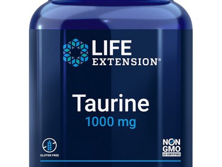 Life Extension, Taurine, 1000 mg, 90 vegetarian capsules Online Hot Sale